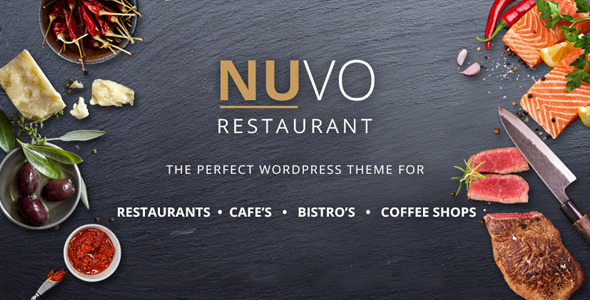 NUVO - Restaurant, Cafe & Bistro Drupal Theme NUVO - Restaurant, Cafe & Bistro Drupal Theme
