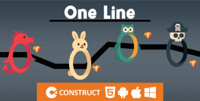 One Line - HTML5 Mobile Game