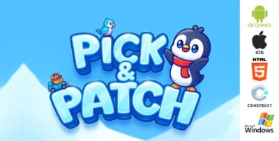 Pick and Patch - Puzzle Game Template (HTML5 + Mobile + PC)