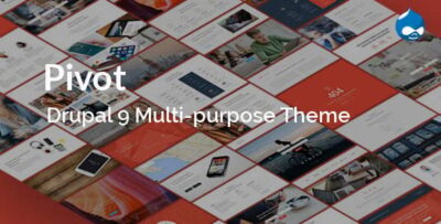Pivot - Multipurpose Drupal 11 & 10 Theme with Paragraph Builder