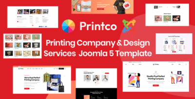 Printco - Joomla 5 Printing Company & Services Template