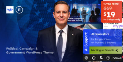 Reform — Political Campaign & Government WordPress Theme