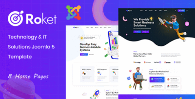 Roket - Joomla 5 Technology & IT Solutions Template