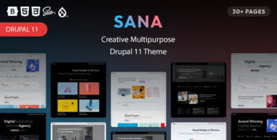 Sana - Creative Multipurpose Drupal 11 Theme
