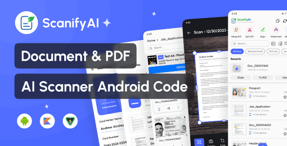 ScanifyAI - Document Scanner & OCR App | Android ScanifyAI - Document Scanner & OCR App | Android