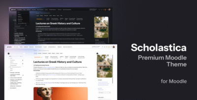 Scholastica - Premium Moodle Theme with Course Filter