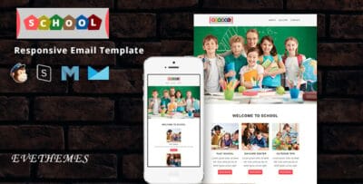 School - Responsive Email Template