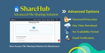 ShareHub – Advanced File Upload Solution