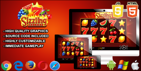 Sizzling Deluxe - HTML5 Slot Machine Sizzling Deluxe - HTML5 Slot Machine