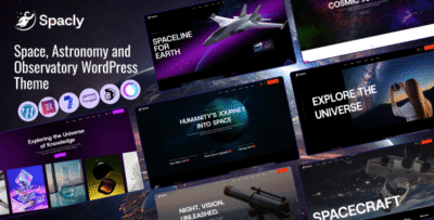 Spacly – Space & Astronomy WordPress Theme