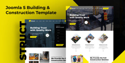 Struct - Joomla 5 Building & Construction Template