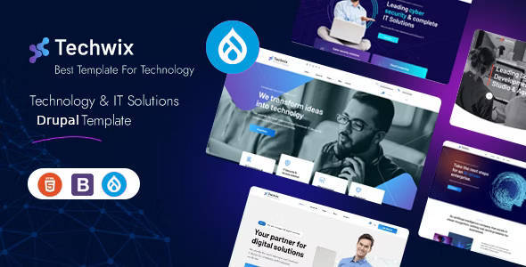 Techwix - Technology & IT Solutions Drupal 11 & 10 Theme Techwix - Technology & IT Solutions Drupal 11 & 10 Theme