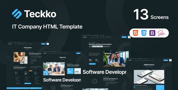 Teckko - IT Company HTML Template Teckko - IT Company HTML Template