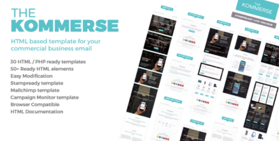 The Kommerse - Business Email Template