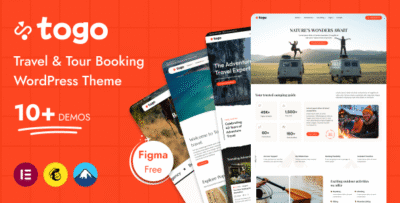 Togo - Travel & Tour Booking WordPress Theme