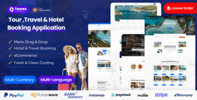 Tourex - Travel Agency & Hotel Booking Solution