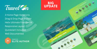 TravelOn - Travel, Tour, Travel Agency Joomla Template