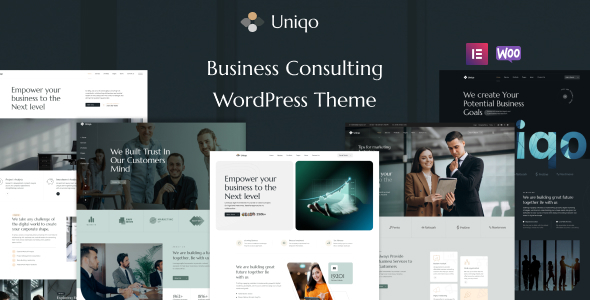 Uniqo - Business Consulting WordPress Theme Uniqo - Business Consulting WordPress Theme