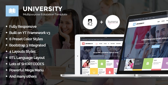 University II - Multipurpose Education Template University II - Multipurpose Education Template
