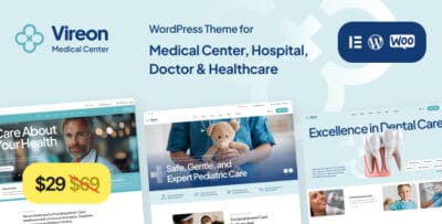 Vireon - Medical Center & Healthcare WordPress Theme