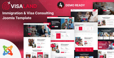 Visaland - Immigration & Visa Consulting Joomla Template