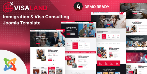 Visaland – Immigration & Visa Consulting Joomla Template Visaland – Immigration & Visa Consulting Joomla Template