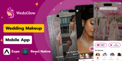 WedzGlow React Native Expo Template