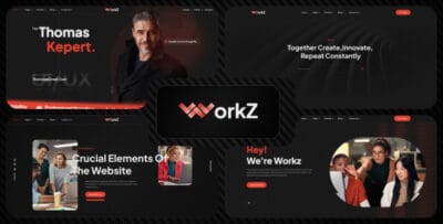 Workz - Freelancer & Portfolio WordPress Theme