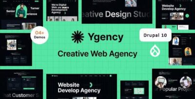 Ygency - Web Design Agency Drupal 10 Theme