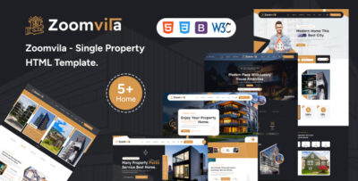 Zoomvilla – Single Property HTML Template