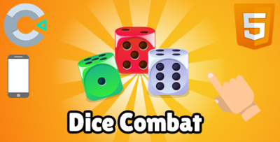 Dice Combat - Construct 3 - HTML5 - Mobile - Js game