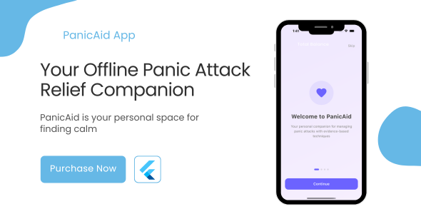 PanicAid - Your Offline Panic Attack Relief Companion (Flutter App) PanicAid - Your Offline Panic Attack Relief Companion (Flutter App)