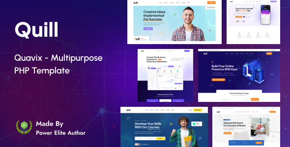 Quill - Multipurpose PHP Template Quill - Multipurpose PHP Template