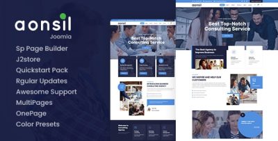 Aonsil - Joomla 5 Responsive Multipurpose Joomla Template