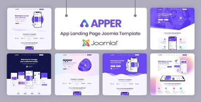 APPER - App Landing Page Joomla 5 Template