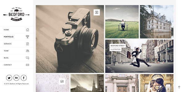 Bedford - Modern Portfolio Drupal Theme Bedford - Modern Portfolio Drupal Theme