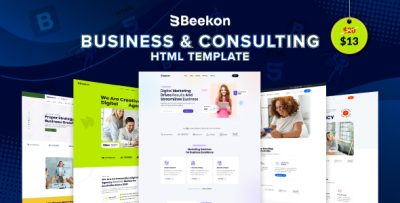 Beekon - Business & Consulting Html Template