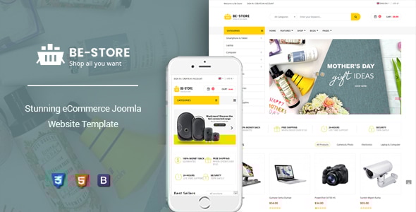 BeStore - Multipurpose Joomla eCommerce Template BeStore - Multipurpose Joomla eCommerce Template