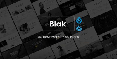 Blak - Responsive Multi-Purpose Drupal 9 Theme