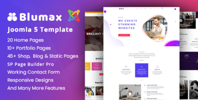 Blumax - Joomla 5 Multipurpose Template
