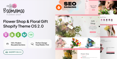 Boomamoo | Flower Shop & Floral Gift Shopify Theme OS 2.0