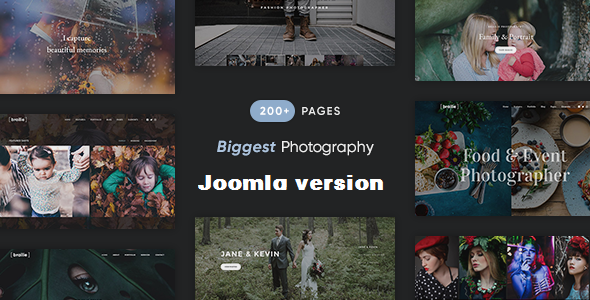 Brailie - Responsive Photography Joomla Template Brailie - Responsive Photography Joomla Template