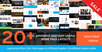 Brezz - Responsive Multi-Purpose Drupal Theme