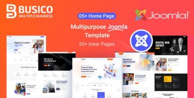 Busico - Multipurpose Business & Technology Joomla 5 Template
