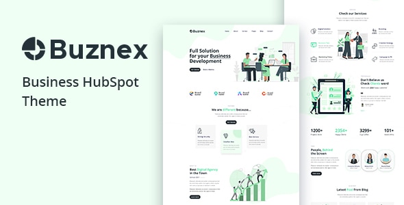 Buznex - Corporate HubSpot Theme Buznex - Corporate HubSpot Theme