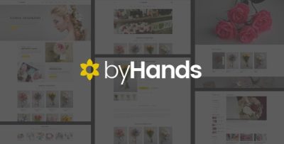 ByHands - Flower Store Virtuemart Template