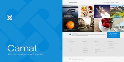 Camat - Government Joomla Templates
