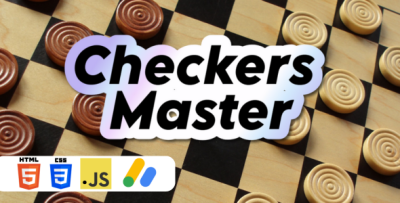 Checkers Master HTML5 Game