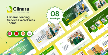 Clinara - Cleaning Services WordPress Theme