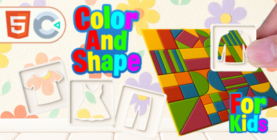 Color And Shape (Game HTML5 - Construct 3)